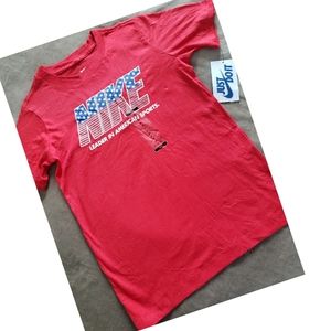 Nike Boys Graphic Logo Cotton T-shirt